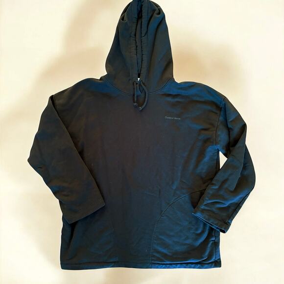 Outdoor Voices Other - Outdoor Voices Black Relaxed Fit Hoodie Medium